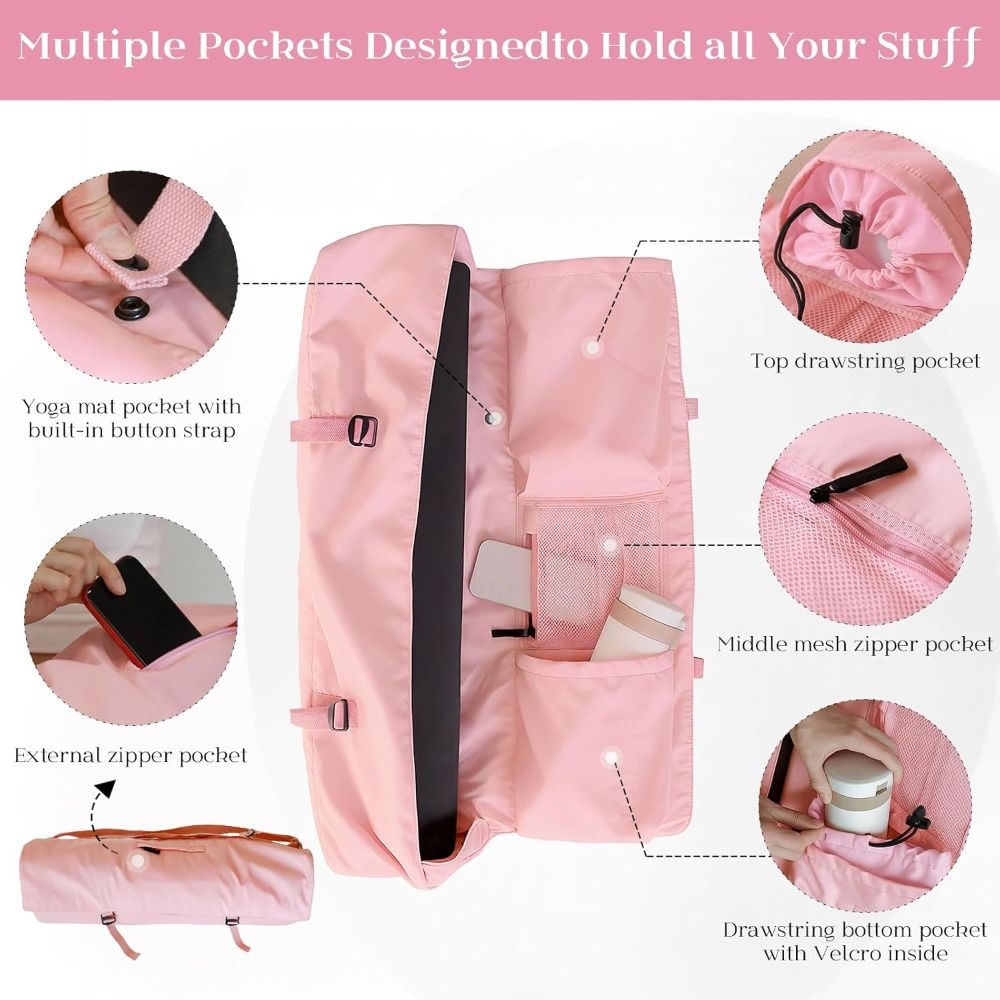 Yoga Mat Bag Carrier - Tas Yoga Anti Air Desain Baru