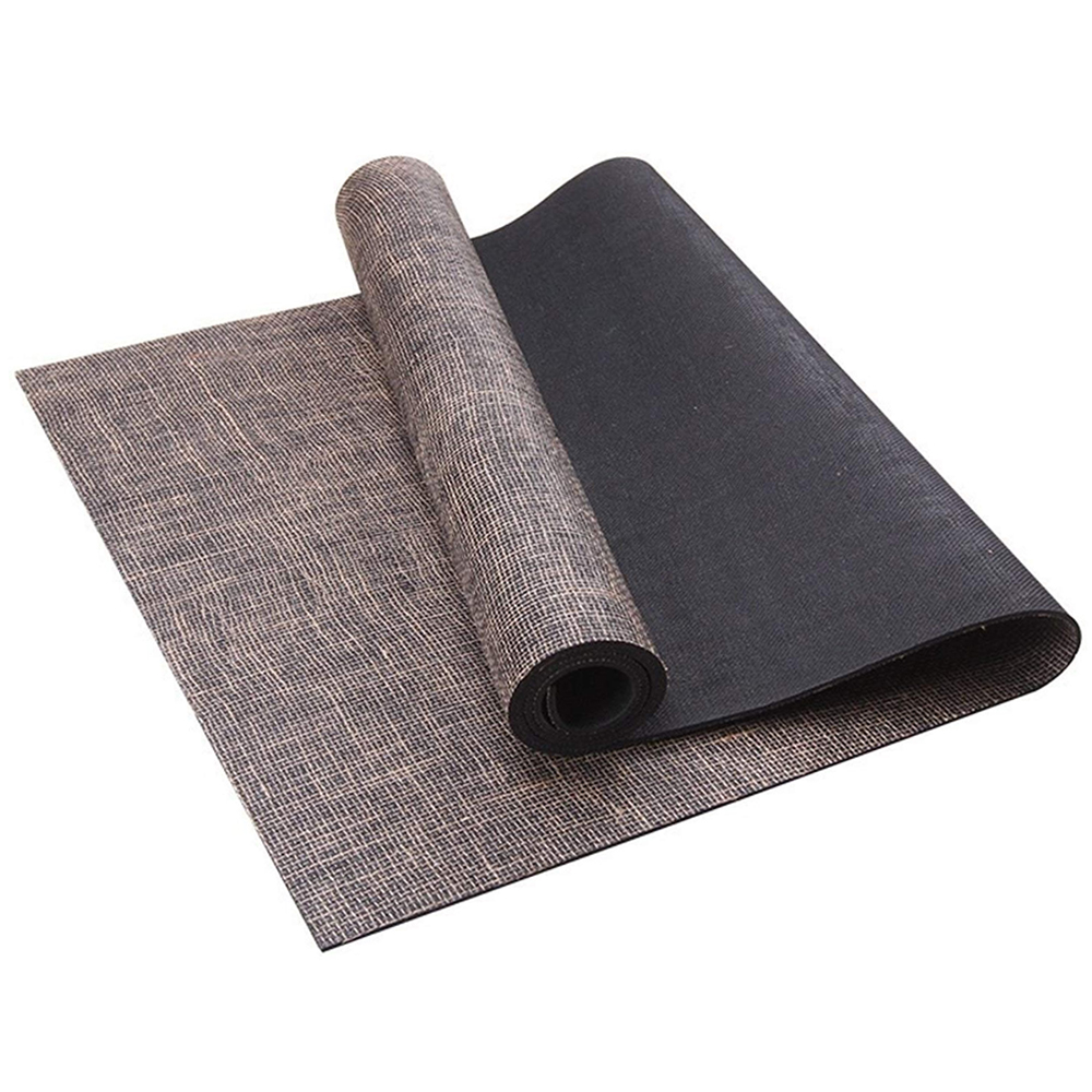 Pilates Yoga Machine - Matras Yoga Karet Alam Jute, Linen