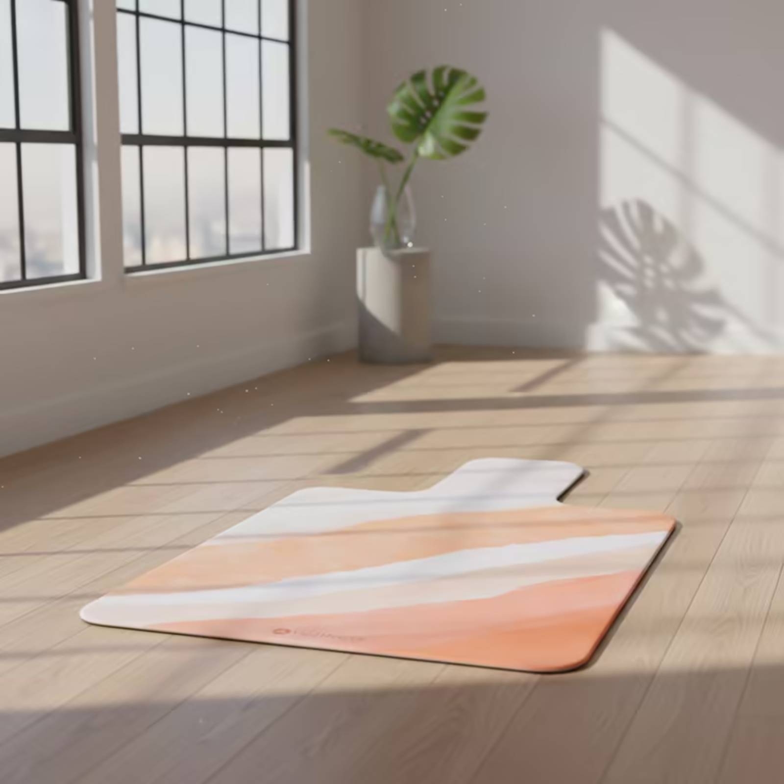 Pilates & Yoga Studio Alineacion - Matras Olahraga Suede Pilates Anti Selip