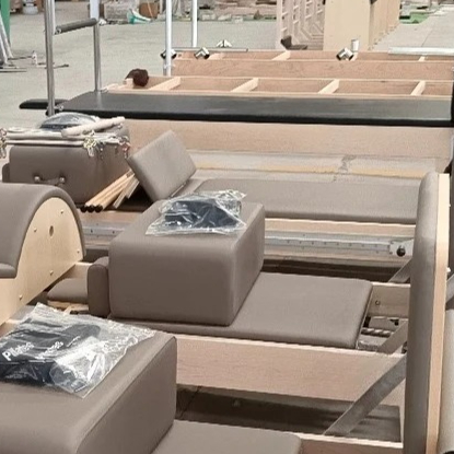 Pilates Yoga Hot - Mesin Reformer Pilates Kayu, Promo Terbatas,