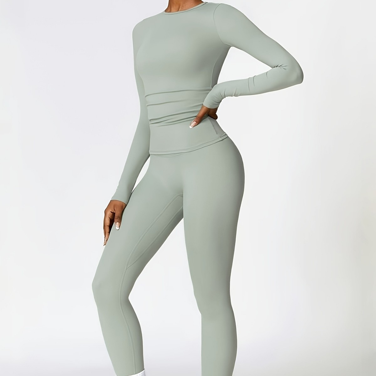 Setelan yoga ketat lengan panj - Pilates & Yoga Studio Alineacion ulasan dan harga