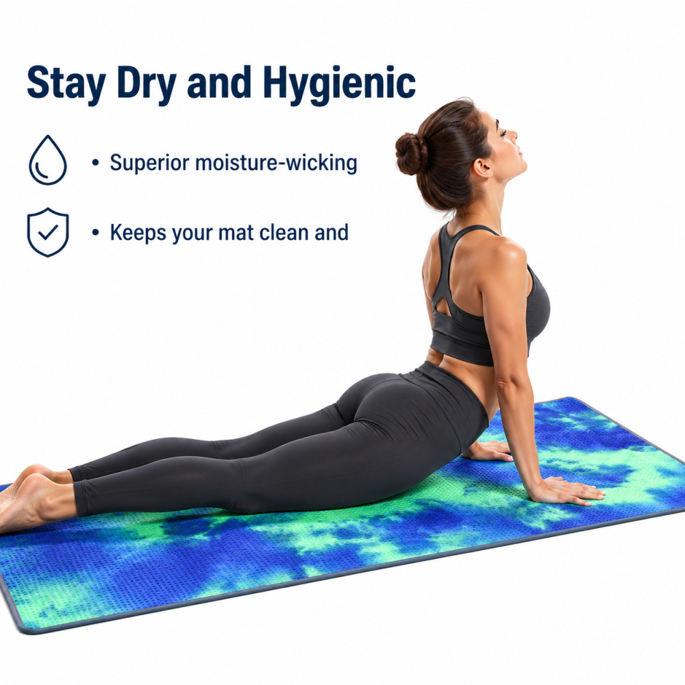 183*63*1.5Cm Handuk Yoga Anti  - Pilates Yoga Hot ulasan dan harga