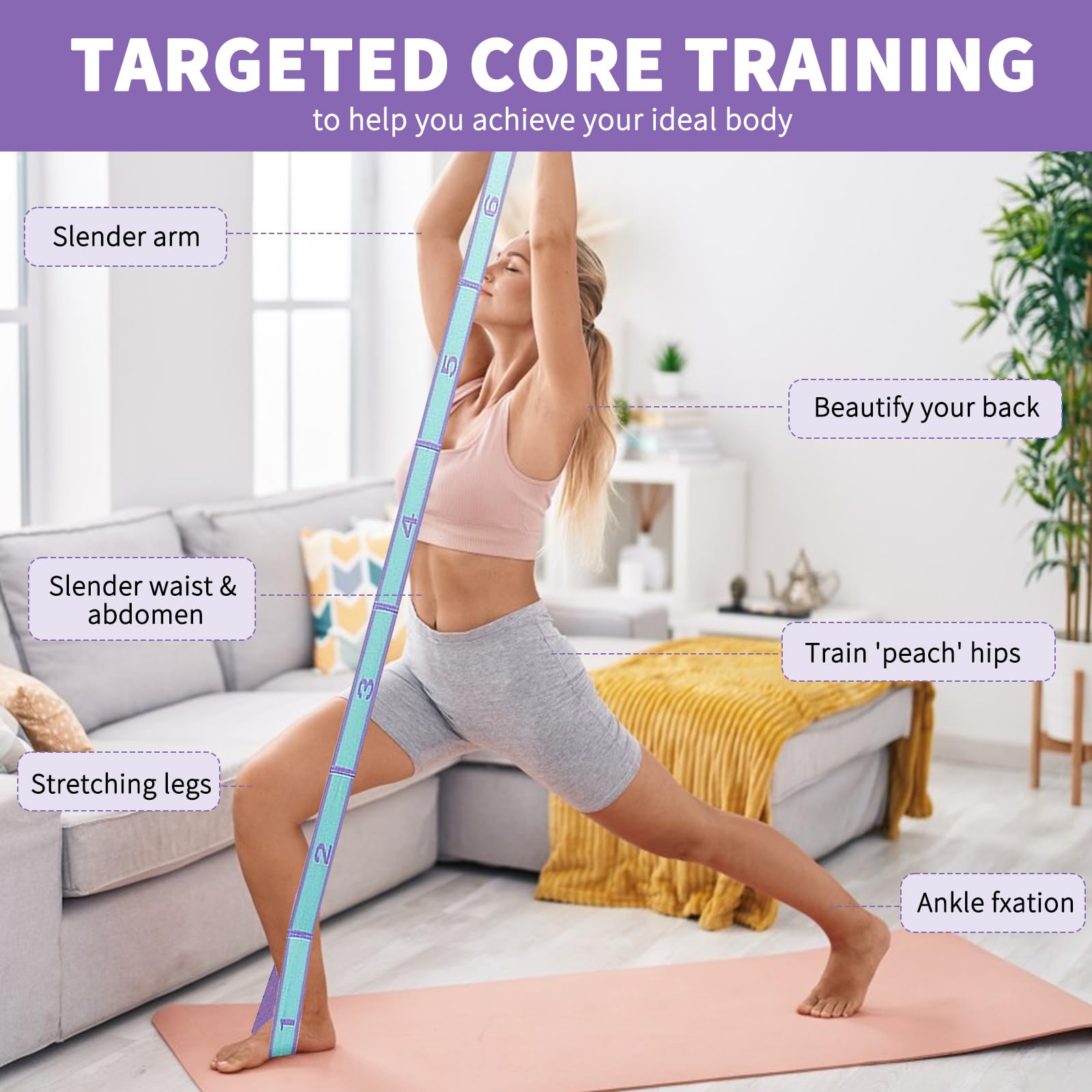 Pita Resistensi Pelangsing Sab - Pilates Yoga Hot ulasan dan harga