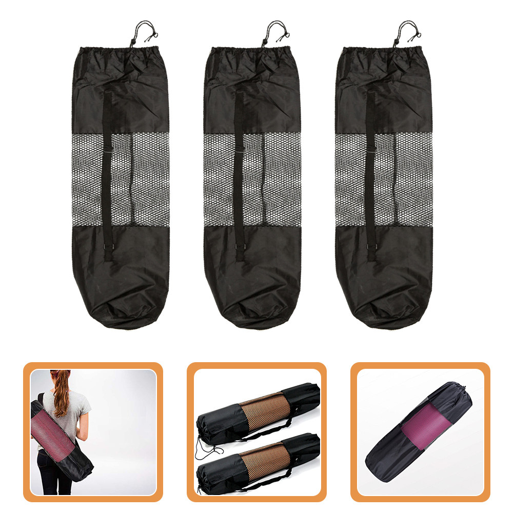 3 Buah Tas Jaring Matras Yoga  - Yoga Mat Bag Carrier ulasan dan harga