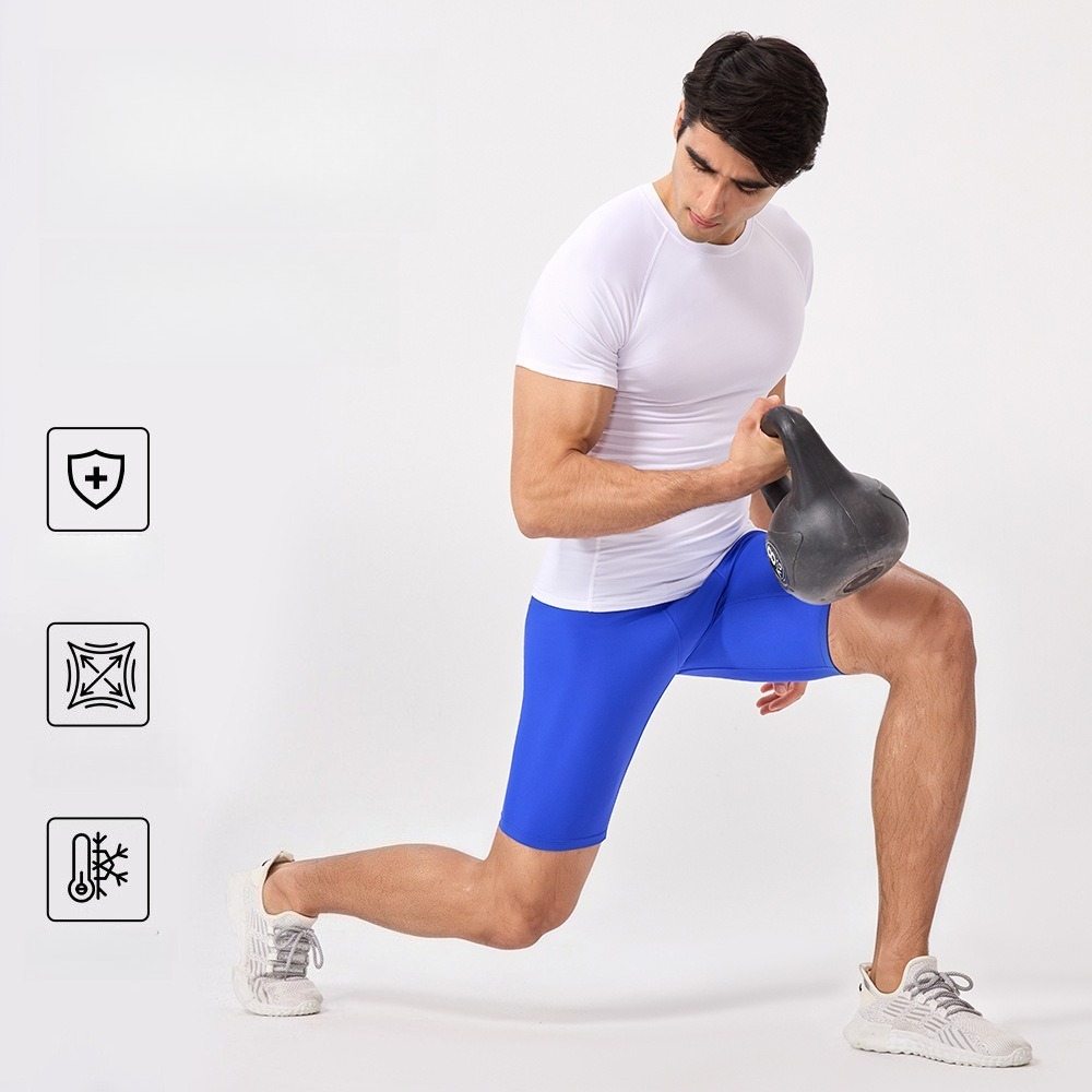 Celana Pendek Yoga Kompresi 5  - Pilates Yoga Stretching ulasan dan harga