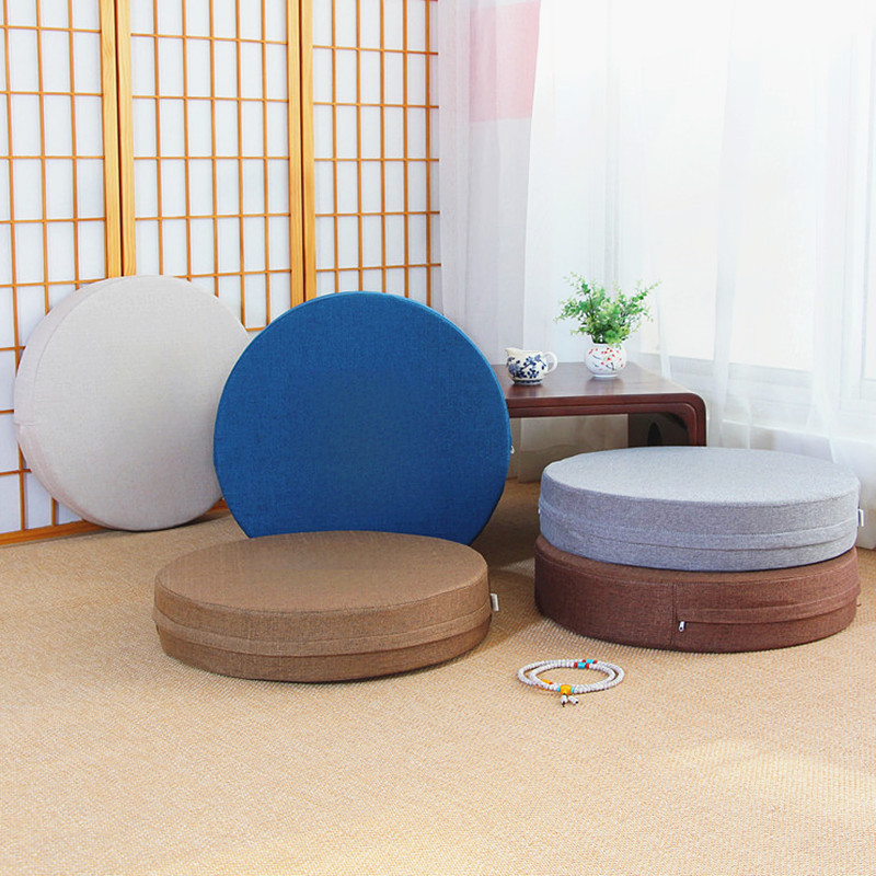 Bantal Meditasi Tatami Linen 4 - Pilates Yoga Machine ulasan dan harga