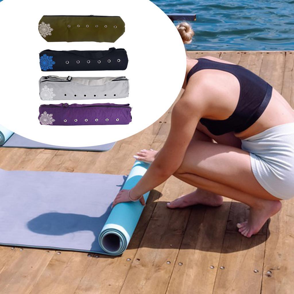 Tas Matras Yoga Anti Selip, Ri - Yoga Mat Bag Carrier ulasan dan harga