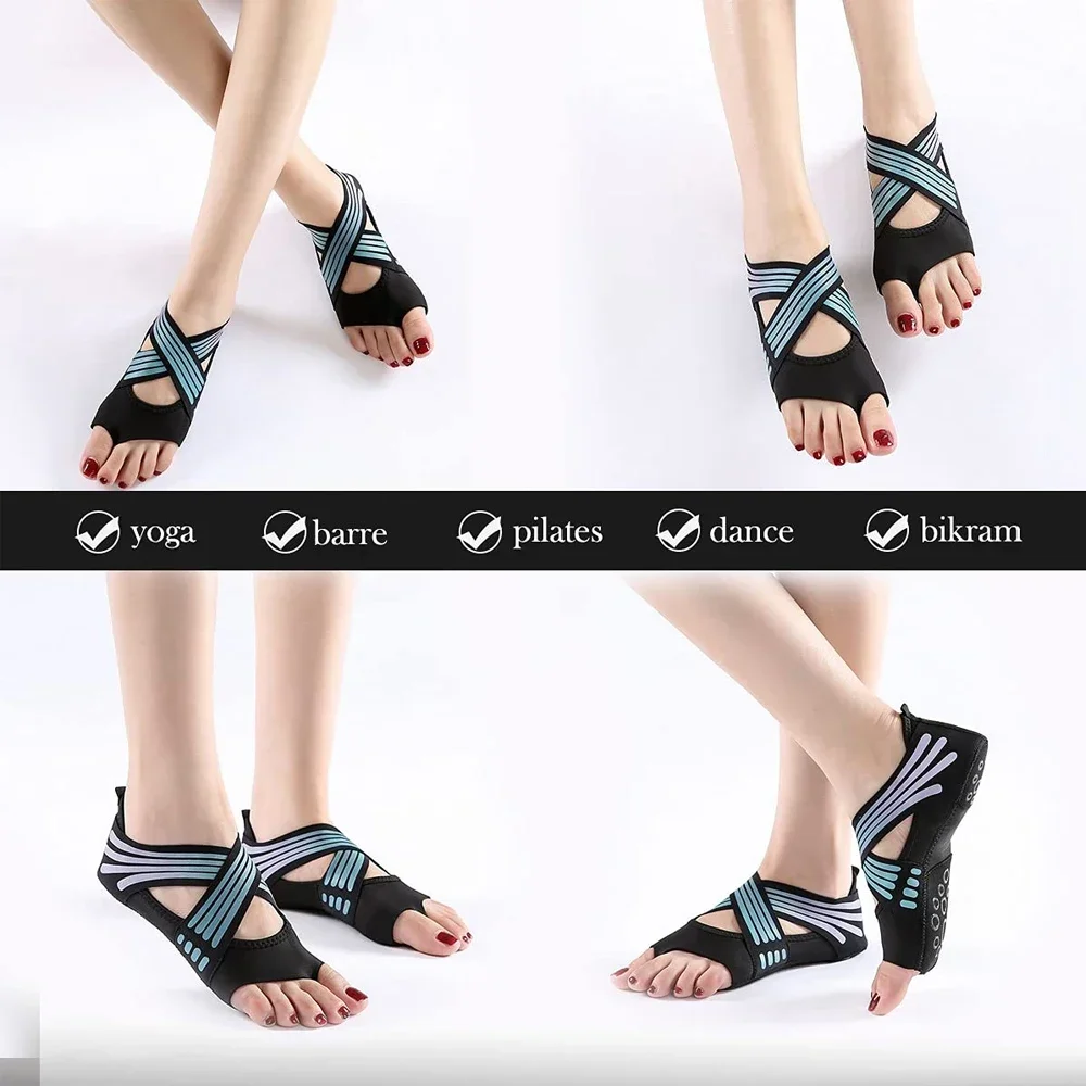 1 Pasang Sepatu Yoga Profesion - Medias Para Pilates Y Yoga ulasan dan harga
