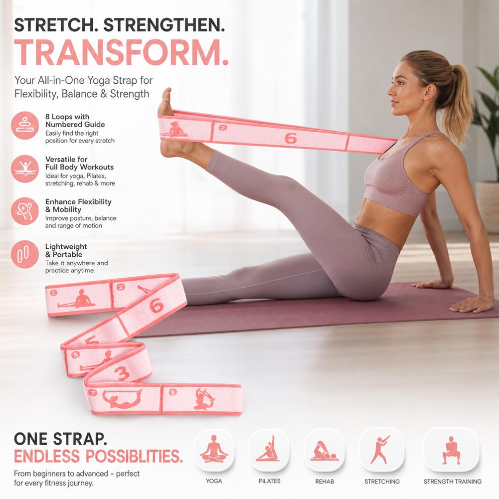 Pita Resistensi Yoga Sabuk Per - Pilates Yoga For Beginners ulasan dan harga