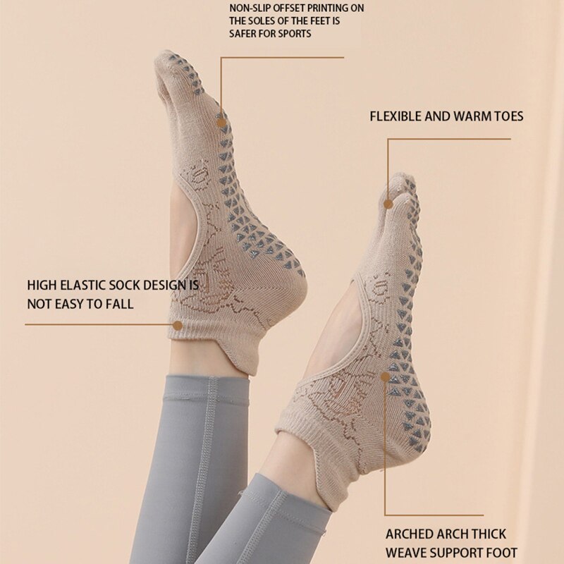 Kaus kaki Yoga wanita, kaus ka - Medias Para Pilates Y Yoga ulasan dan harga