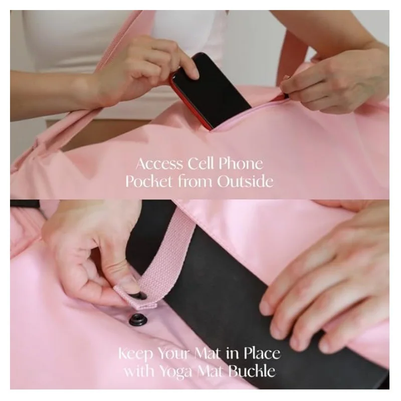 Tas Matras Yoga dengan Kantong - Yoga Mat Bag Carrier ulasan dan harga