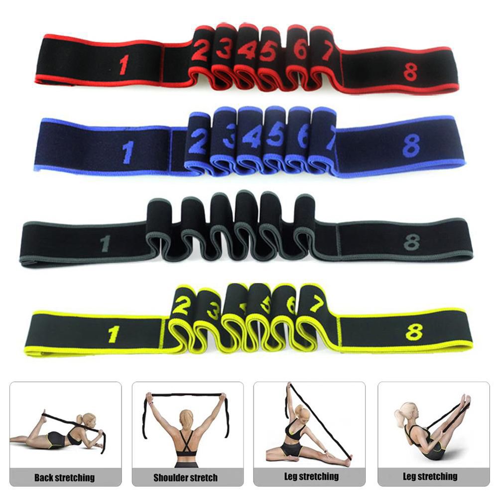 Sabuk Yoga Elastis, Tali Tarik - Pilates Yoga Stretching ulasan dan harga