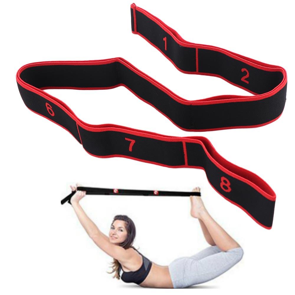 Sabuk Yoga Elastis, Tali Tarik - Pilates Yoga Stretching ulasan dan harga