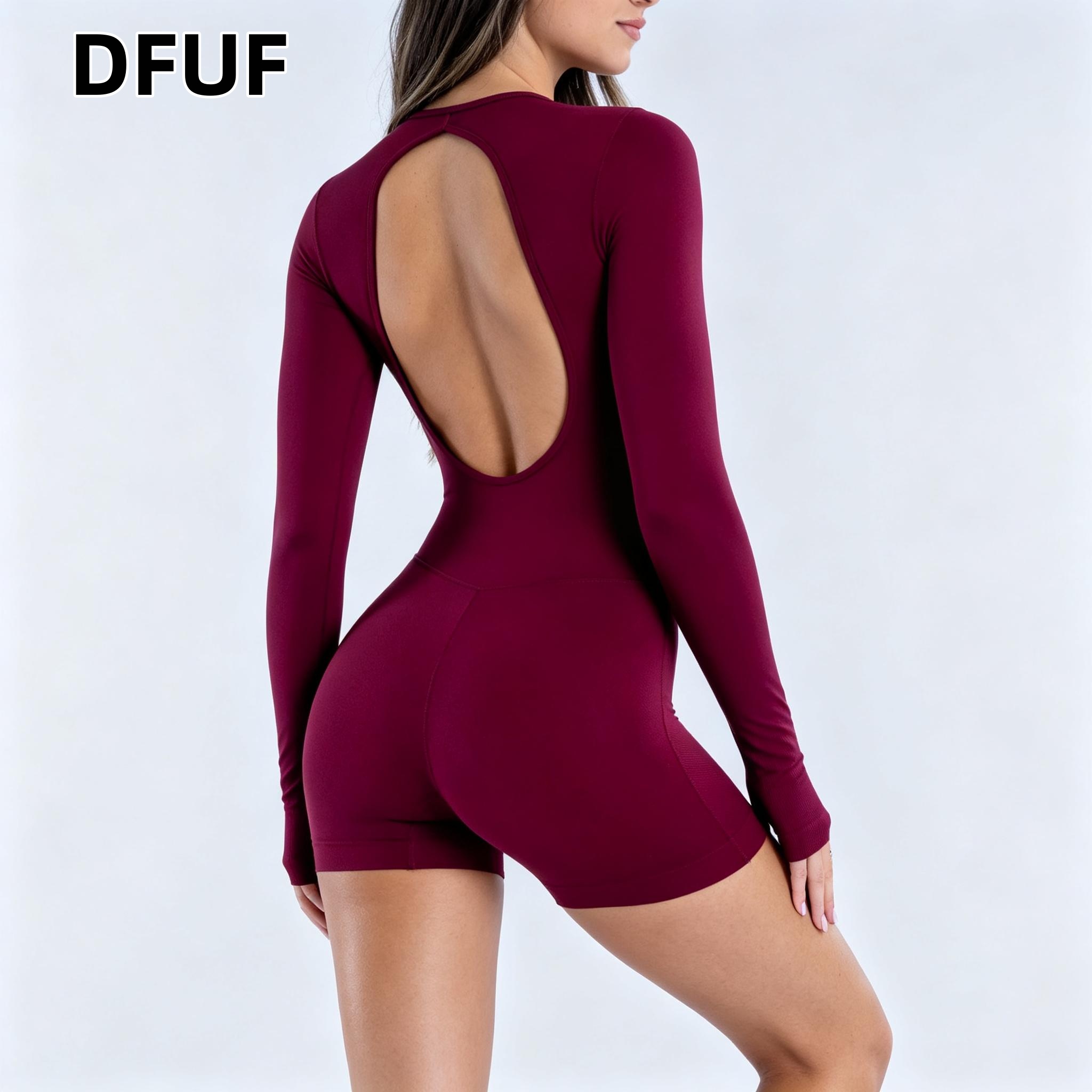 DFUF Jumpsuit Yoga Wanita Leng - Pilates Yoga Stretching ulasan dan harga