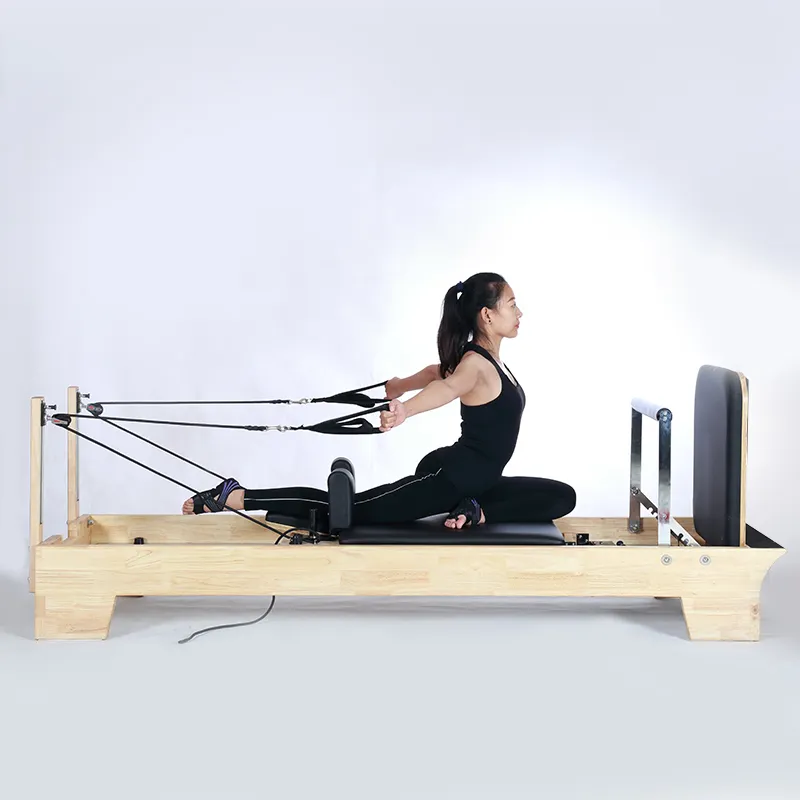 Mesin Reformer Pilates Kayu Pr - Pilates Yoga Machine ulasan dan harga
