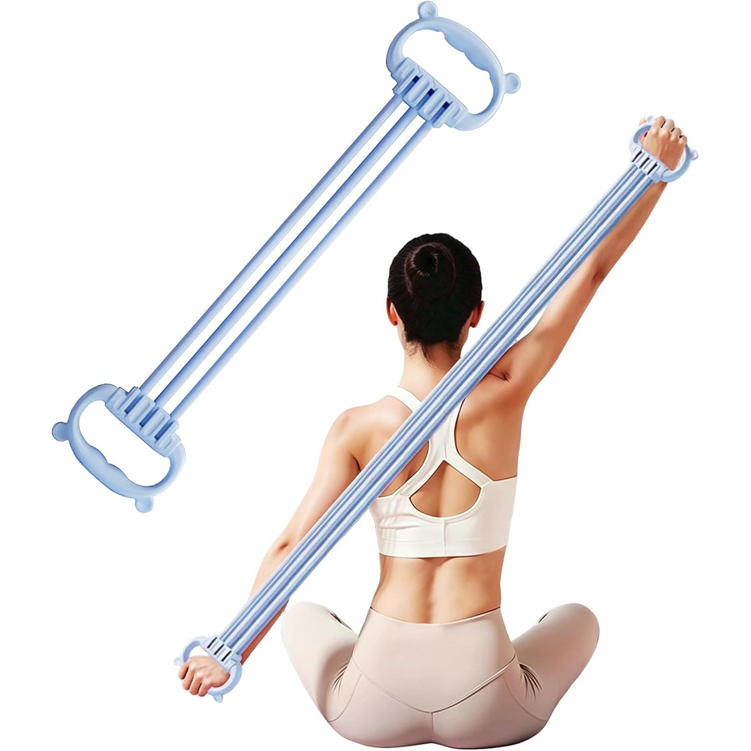 Pita Latihan Resistance Figure - Pilates Yoga Stretching ulasan dan harga