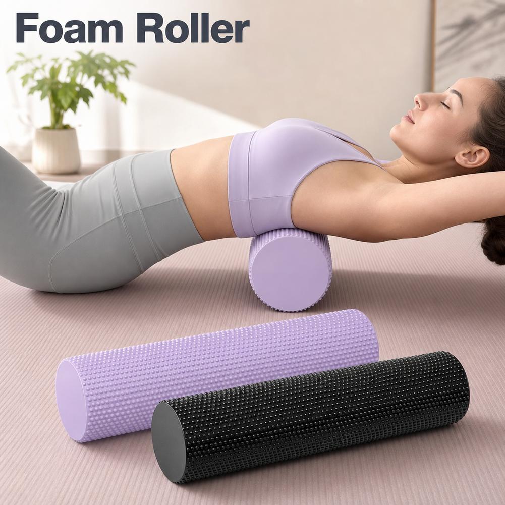 Roller Busa Yoga EVA Kepadatan - Pilates Yoga Stretching ulasan dan harga