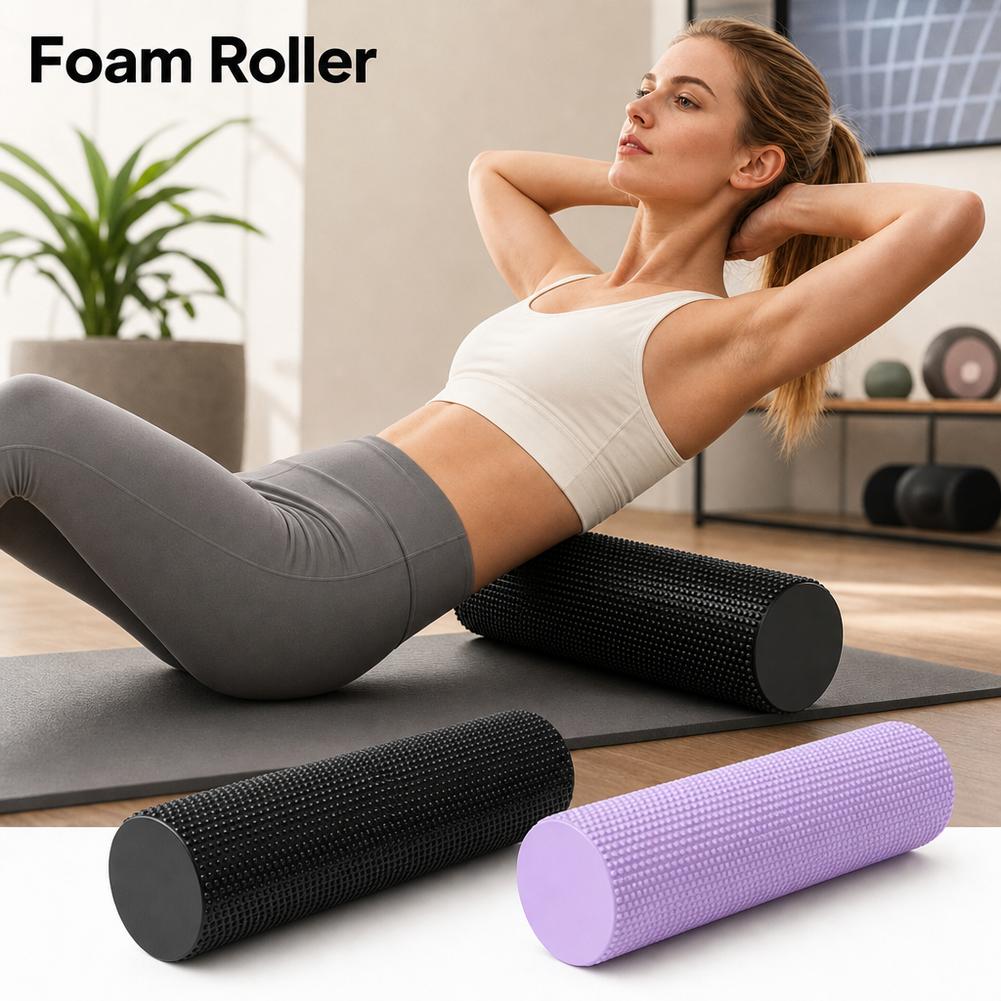 Roller Busa Yoga EVA Kepadatan - Pilates Yoga Stretching ulasan dan harga