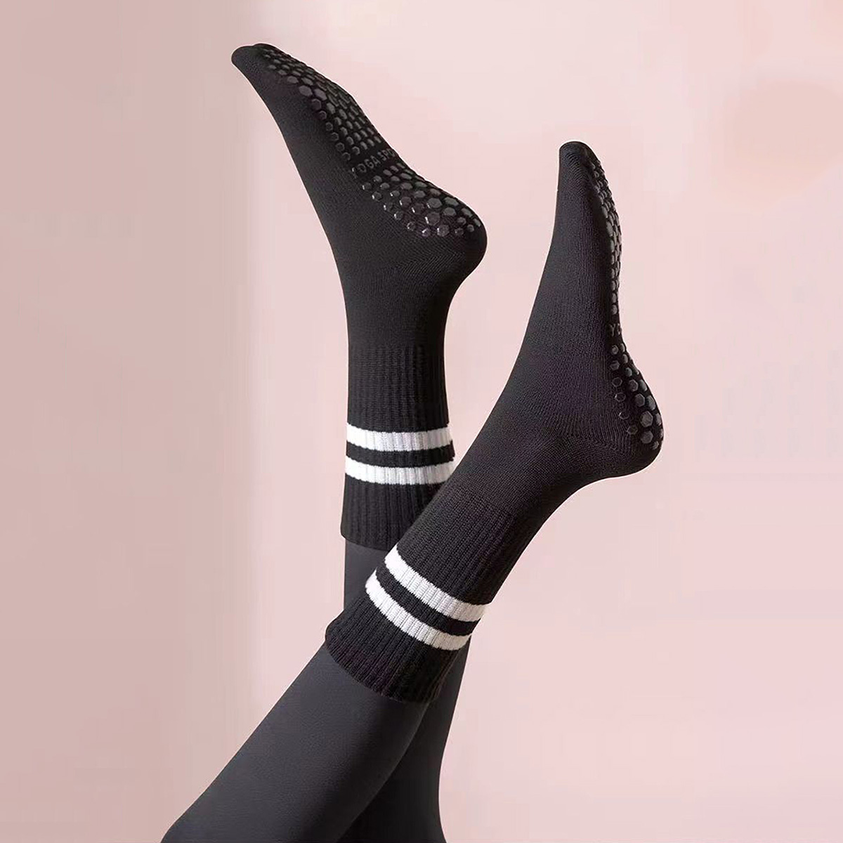 3 Pasang Kaus Kaki Yoga Panjan - Medias Para Pilates Y Yoga ulasan dan harga