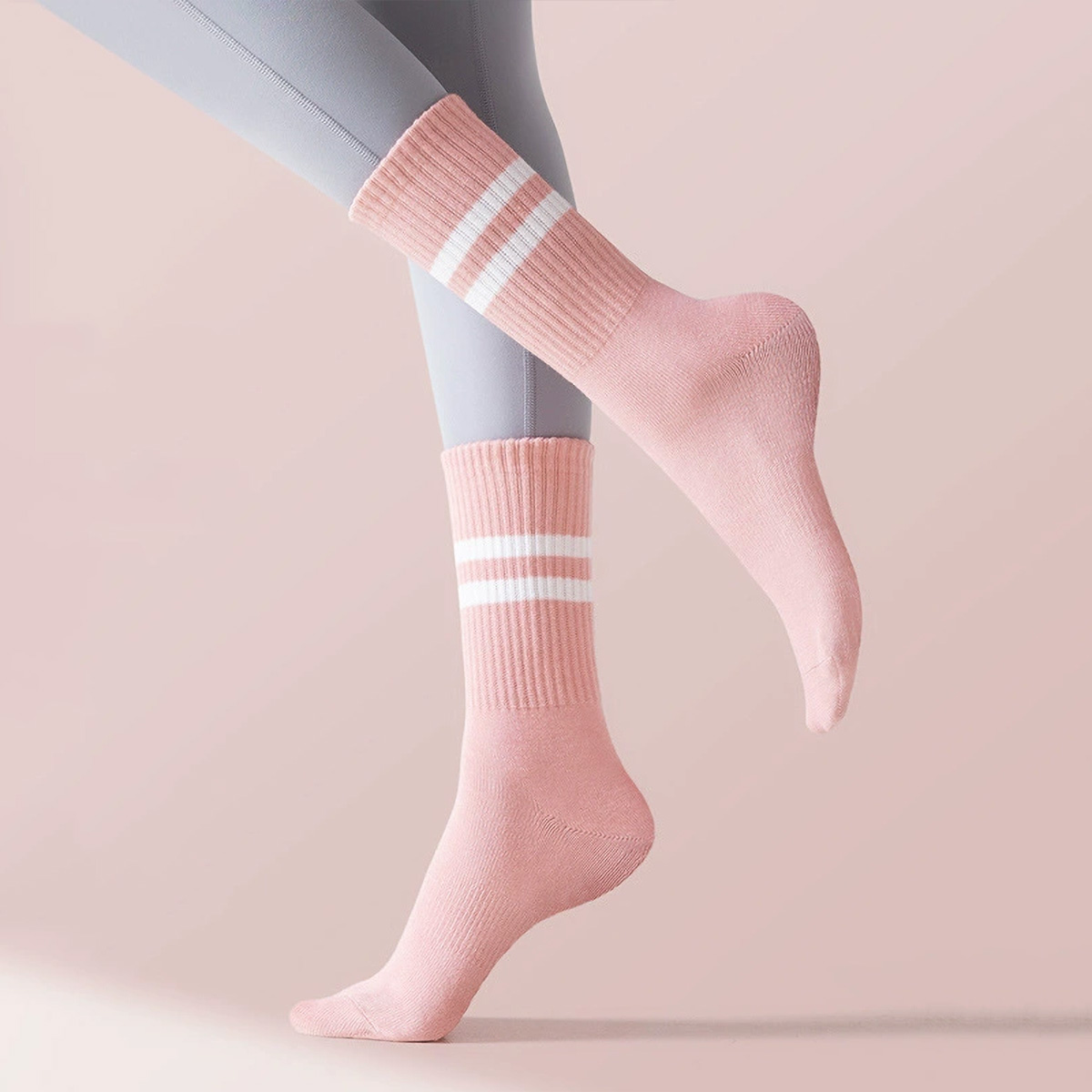 3 Pasang Kaus Kaki Yoga Panjan - Medias Para Pilates Y Yoga ulasan dan harga