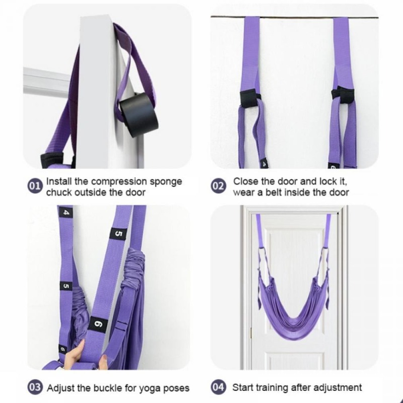 Set Hammock Yoga Udara yang Da - Pilates Yoga Stretching ulasan dan harga