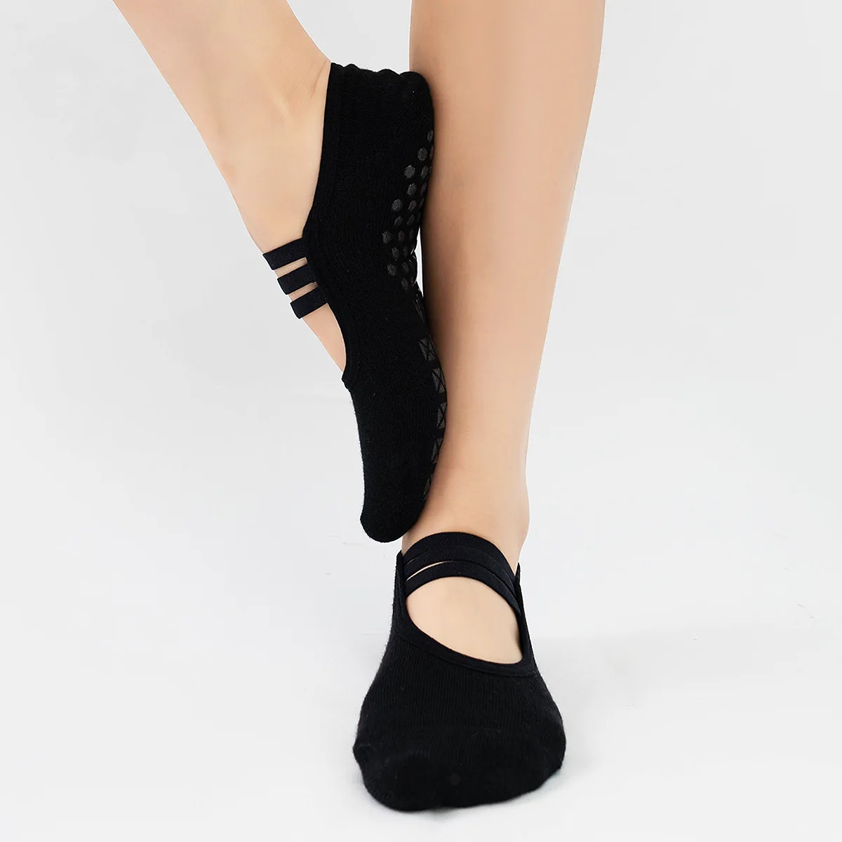 Kaus kaki Yoga silikon antisel - Medias Para Pilates Y Yoga ulasan dan harga