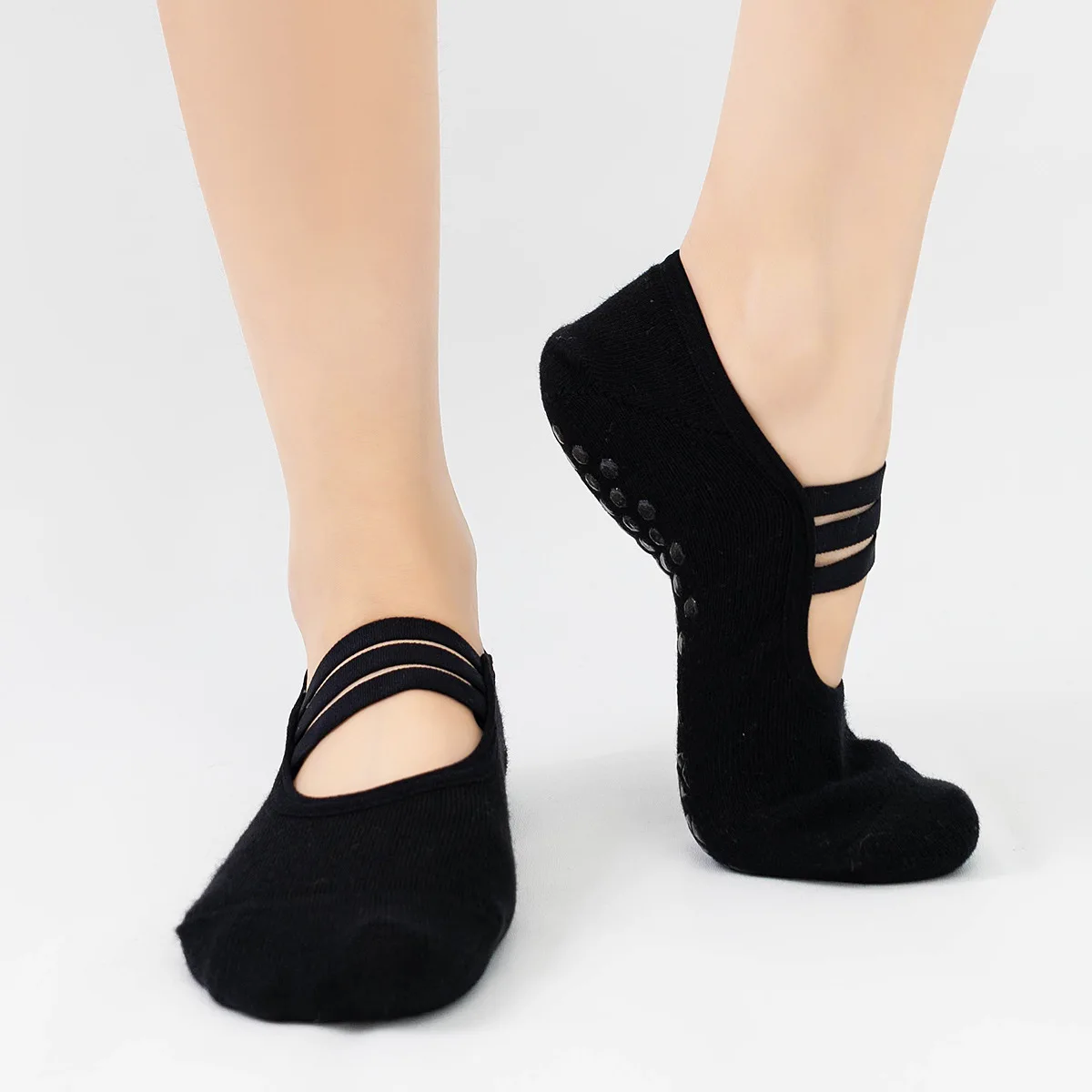 Kaus kaki Yoga silikon antisel - Medias Para Pilates Y Yoga ulasan dan harga