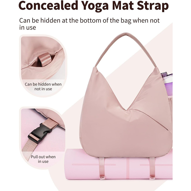    Tas Gym Tote untuk Wanita  - Yoga Mat Bag Carrier ulasan dan harga