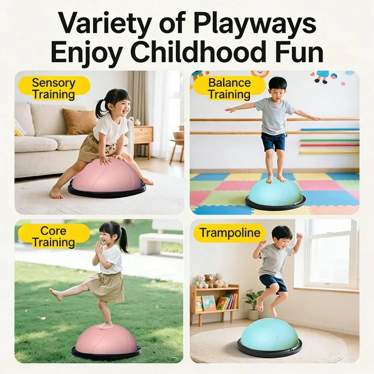 Bola Bosu Premium 2026 Laris M - Pilates Yoga Hot ulasan dan harga